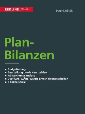 cover image of Planbilanzen